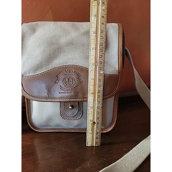 Vintage Ghurka Marley Hodgson No. 59 Cross Body Canvas & Leather 1987 - Picture 6 of 16